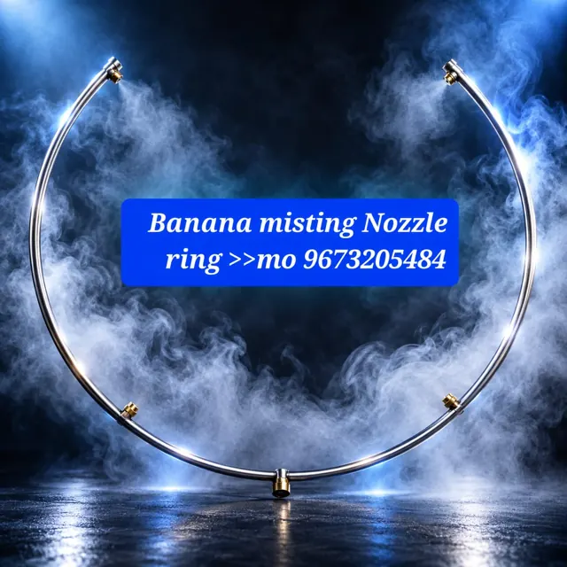 Banana misting nozzle ring